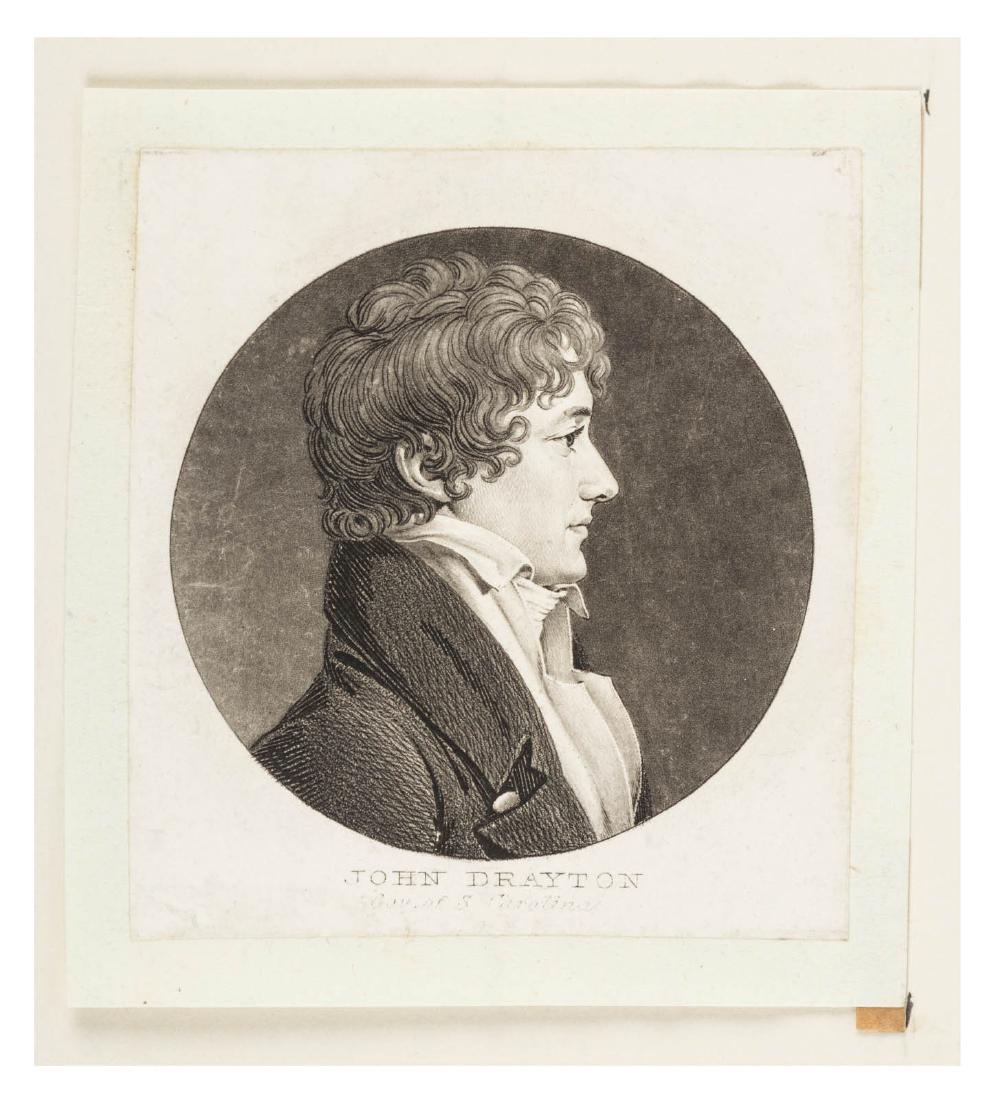 Portrait of William Drayton by Saint-Mémin (1 of 1)