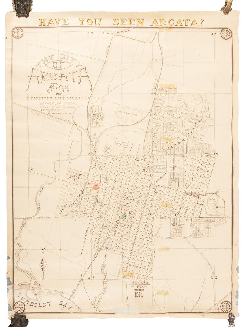 Map of Arcata, California May, 1906