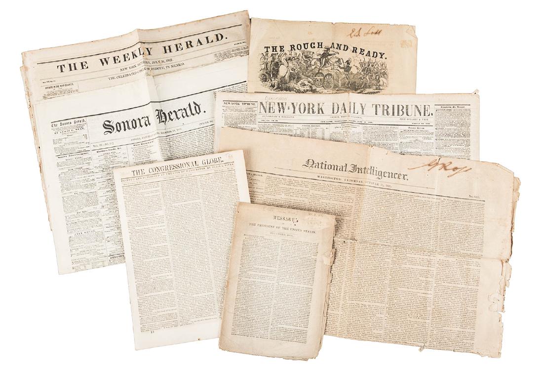 US Newspapers from during the Mexican War (1 of 1)