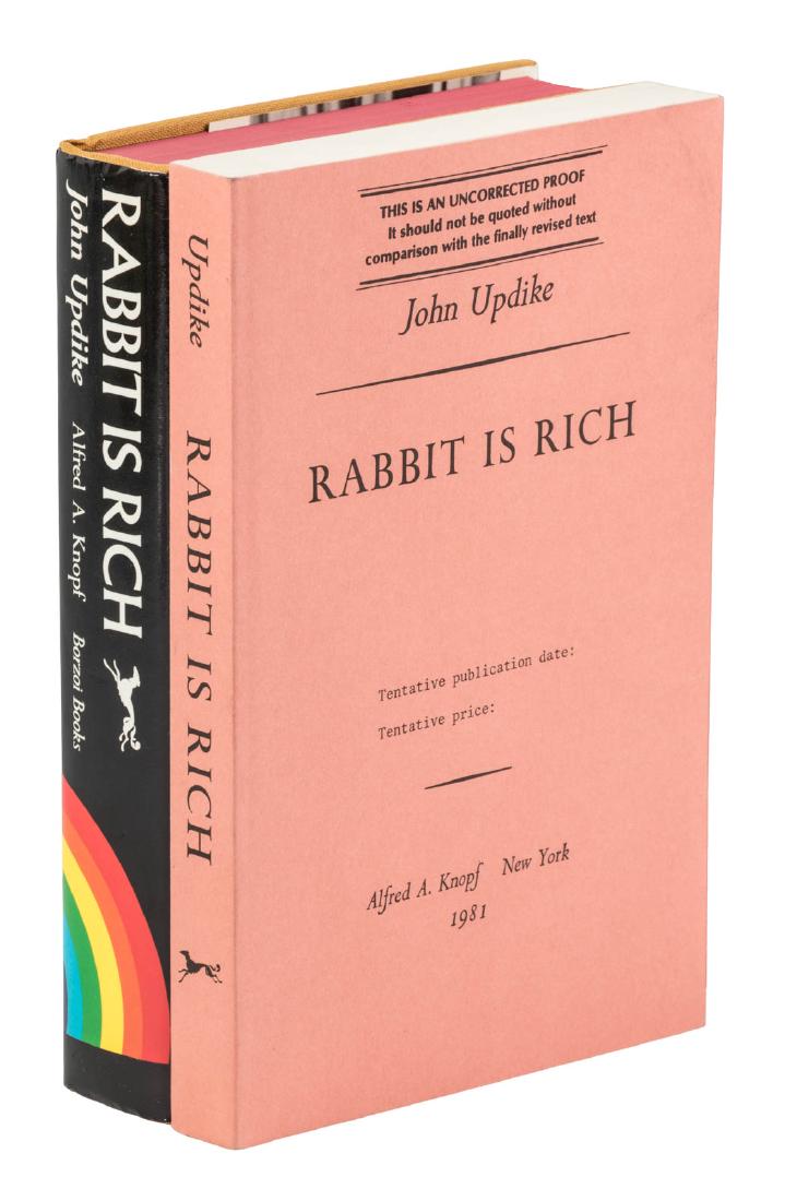 John Updike Rabbit is Rich ARC & First Edition (1 of 1)