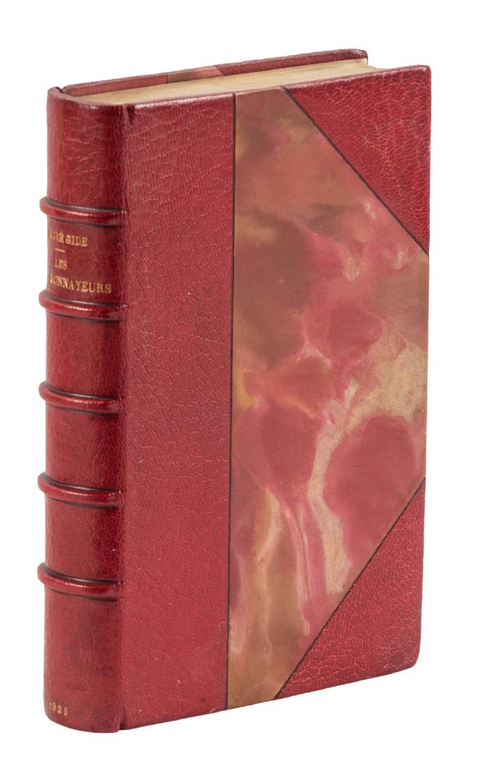 Andre Gide, Les Faux-Monnayeurs finely bound (1 of 1)