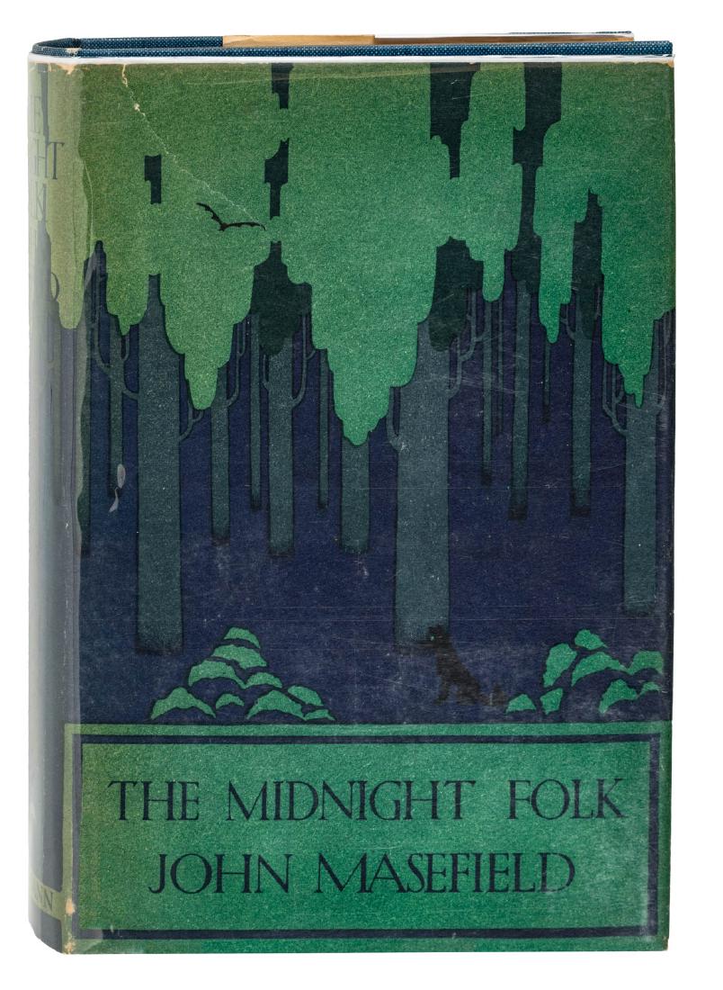 John Masefield The Midnight Folk in dj (1 of 1)