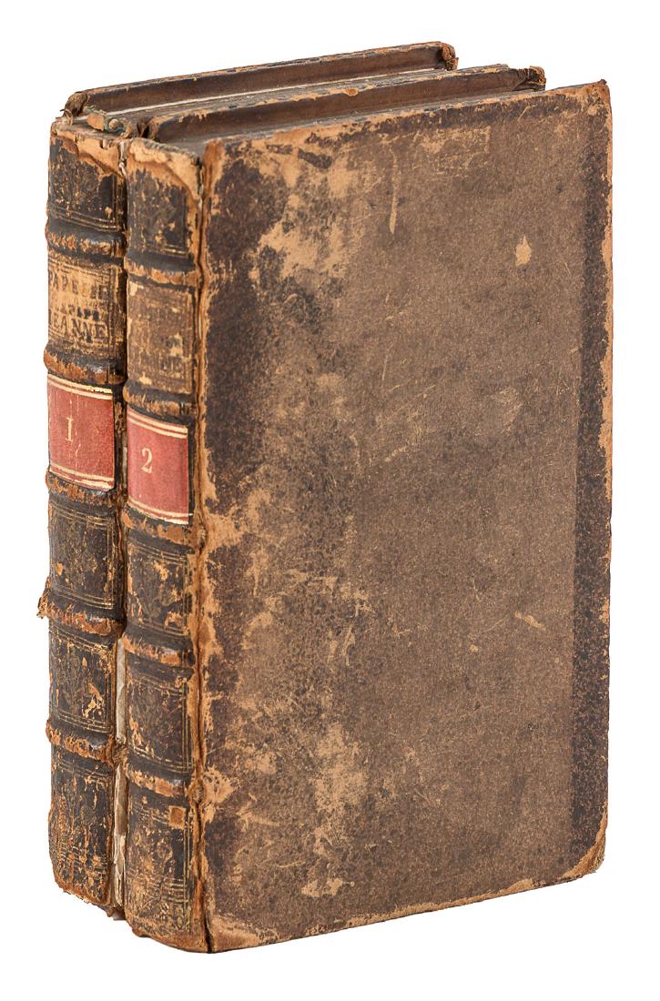 History of Pope Joan with 5 folding plates.: Heading: Author: Spanheim, Friedrich Title: Histoire de la Papesse Jeanne Place Published: A La Haye [The Hague] Publisher:Chez Henri Scheurleer Date Published: 1720 Description: