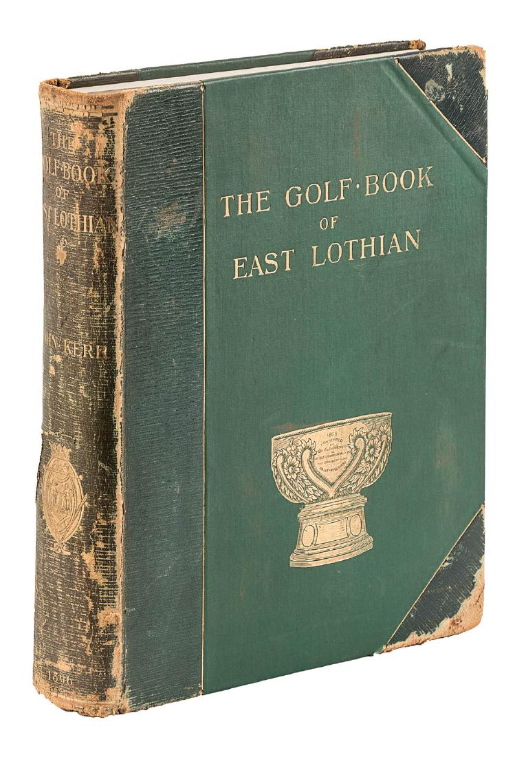 Large Paper Golf Book of East Lothian (1 of 8)