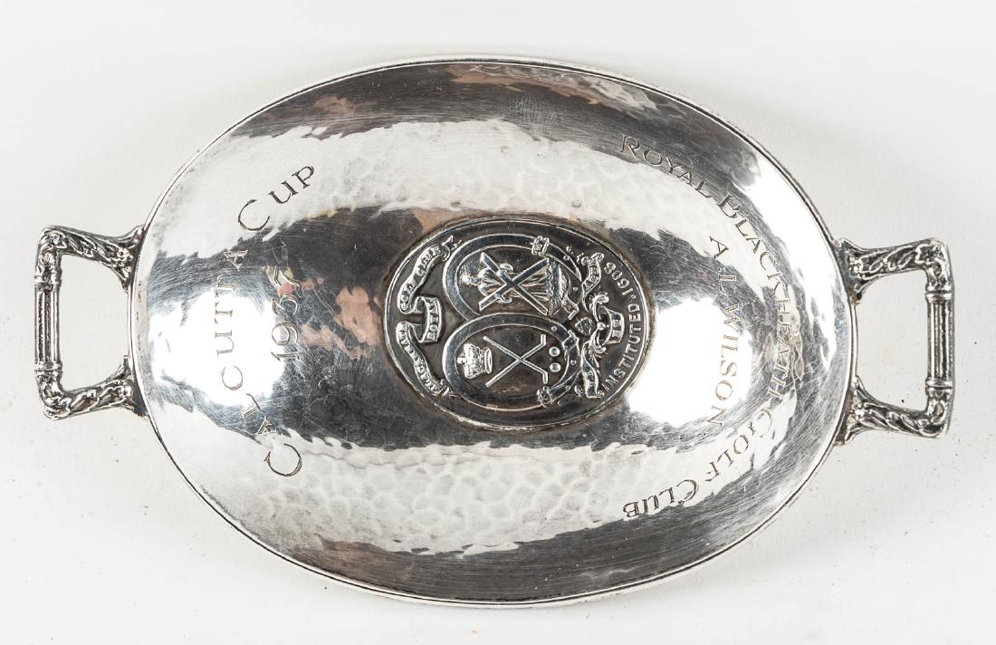 Royal Blackheath Sterling dish  Calcutta Cup 1937 (1 of 2)