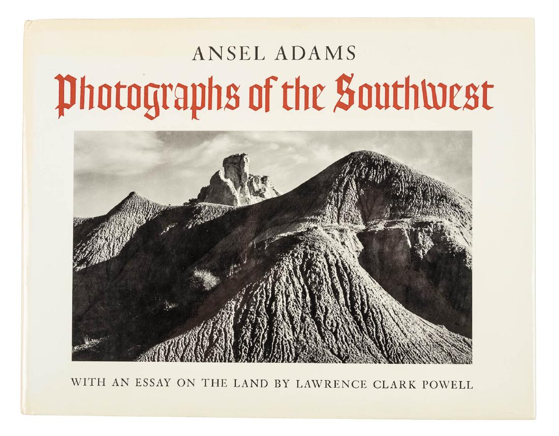 Ansel Adams Photographs of the Southwest signed (1 of 2)