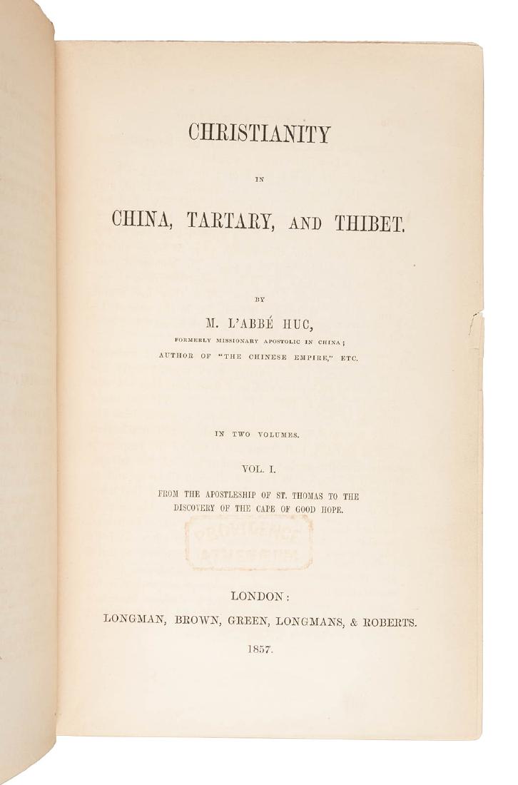 Abbé Huc's Christianity in China, Tartary and Tibet (1 of 1)