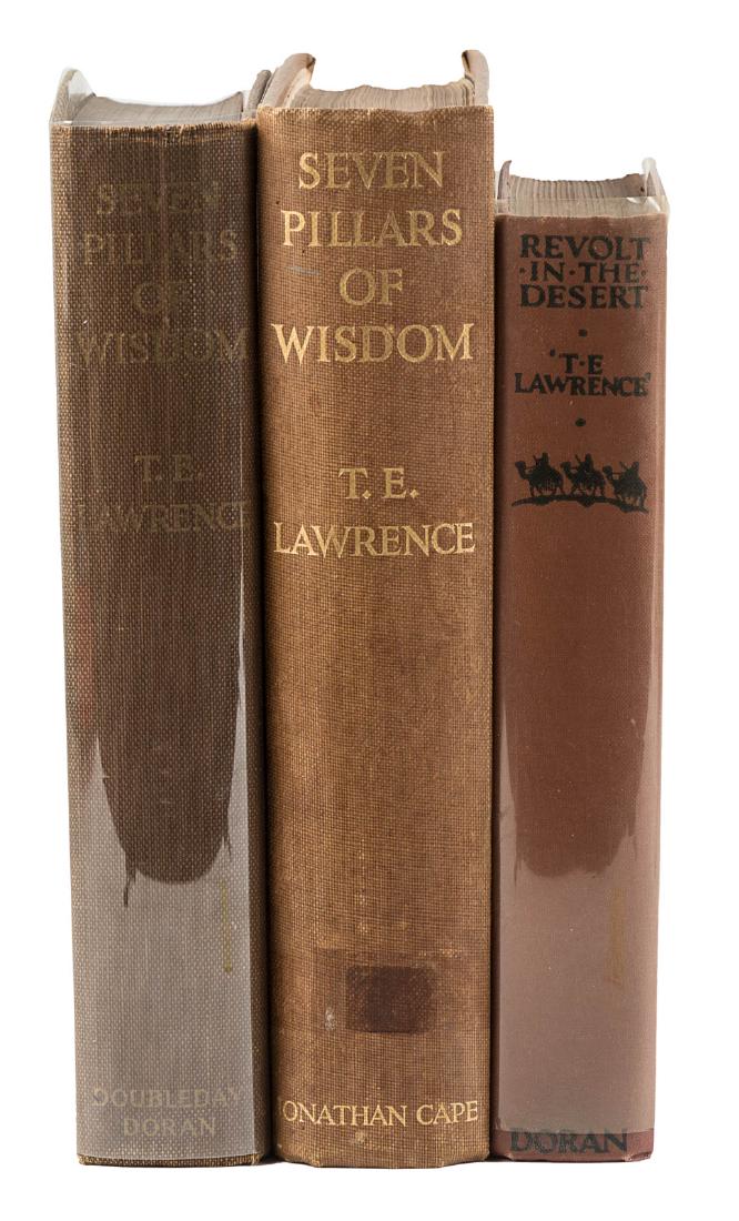 Three volumes by T.E. Lawrence (1 of 1)