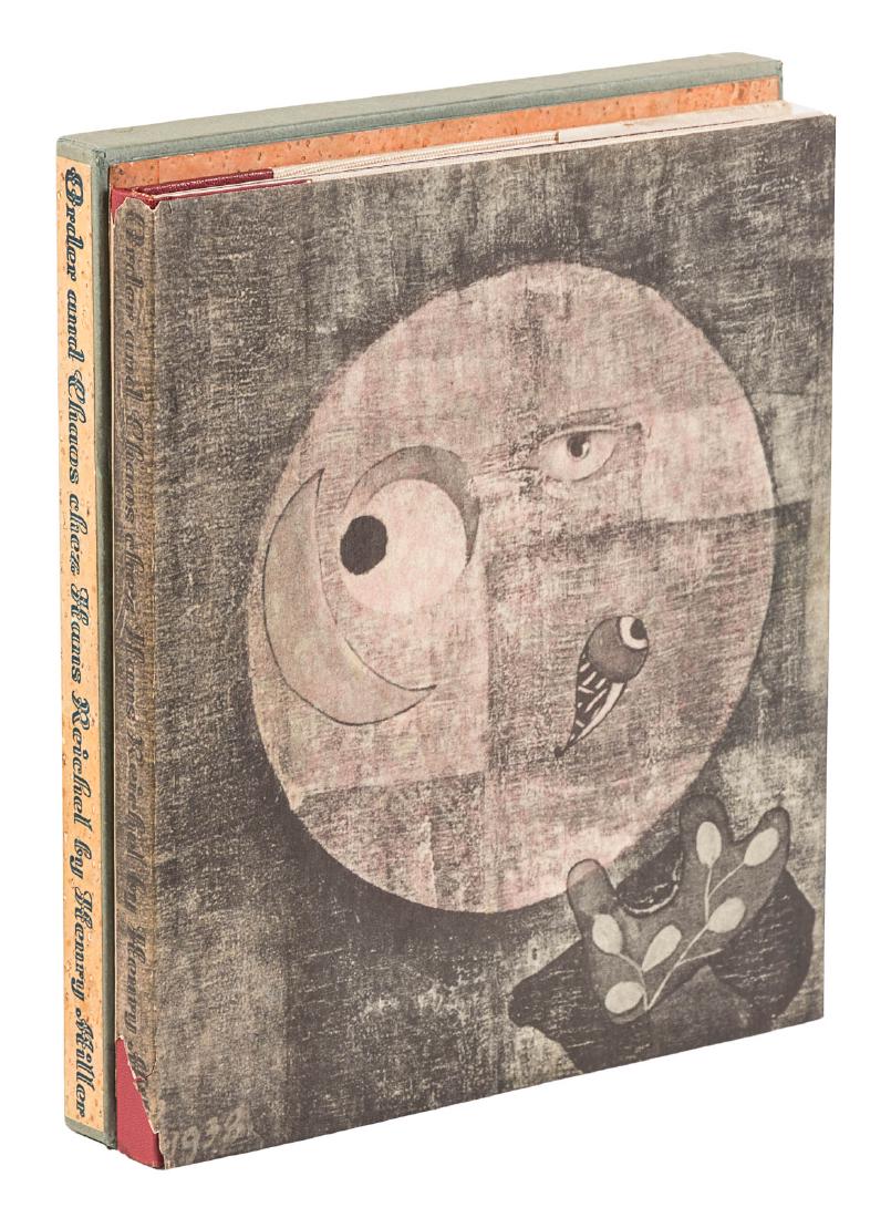 Henry Miller Order & Chaos chez Hans Reichel inscribed: Heading: 297131_14.jpg Author: Title: Miller, Henry Place Published: Order & Chaos chez Hans Reichel - Crimson Oasis inscribed edition Publisher:[Tucson, AZ] Date Published: A Loujon Press o