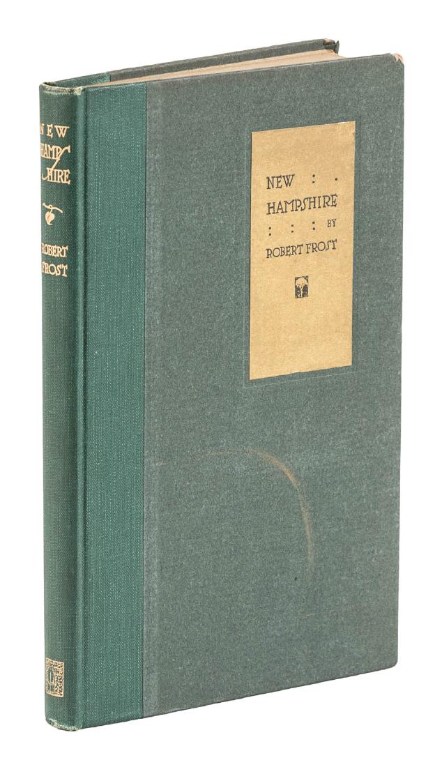 Robert Frost New Hampshire 1st ed (1 of 1)