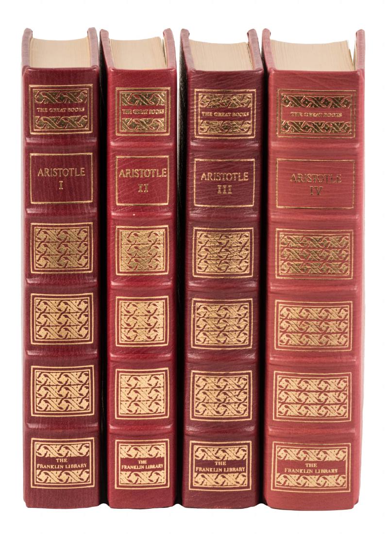 Franklin Library Works of Aristotle, full leather (1 of 1)