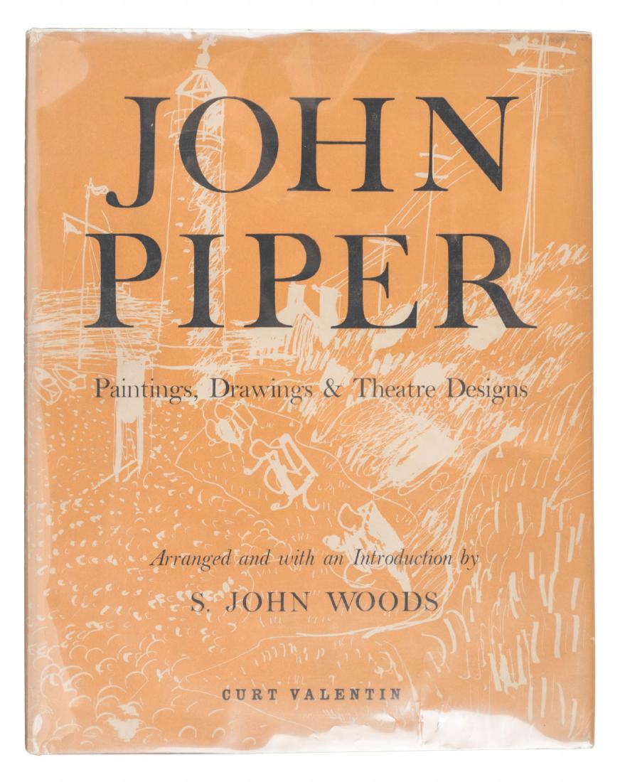 Catalogue Raisonné of John Piper: Heading: (Piper, John) Author: Woods, S. John, editor Title: John Piper: Paintings, Drawings & Theatre Designs 1932-1954 Place Published: New York Publisher:Curt Valentin Date Published: 1955