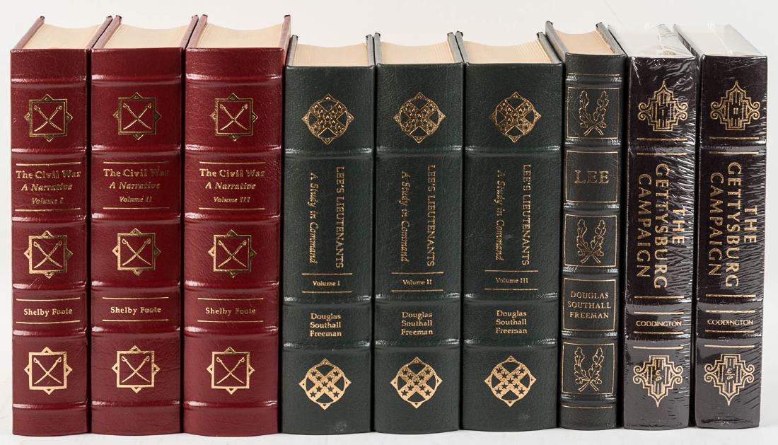 Nine volumes on the Civil War from the Easton Press (1 of 1)