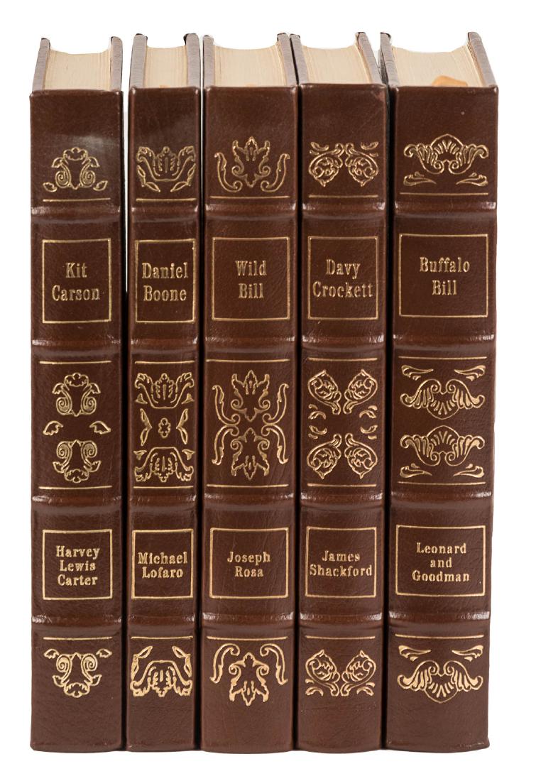 Heroes of the Wild West 5 vols from Easton Press (1 of 1)