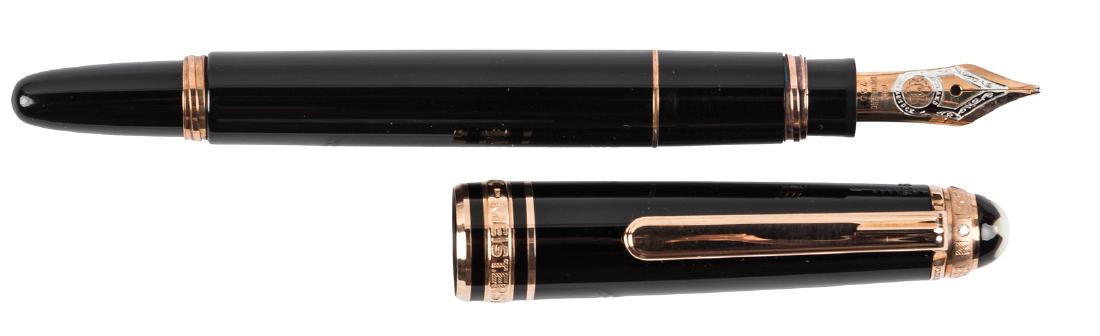 MONTBLANC Meisterstück 114 Anniversary Fountain Pen: Heading: Author: Montblanc Title: Meisterstück 114 Black Resin 1924 Anniversary Limited Edition Fountain Pen Place Published: Germany Publisher: Date Published: 1999 Description: <