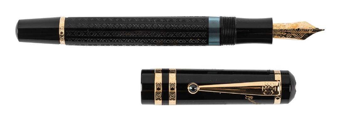 MONTBLANC Writers Series: DOSTOEVSKY Fountain Pen: Heading: Author: Montblanc Writers Series Title: Dostoevsky Limited Edition Fountain Pen Place Published: Germany Publisher: Date Published: 1997 Description: Tribute to th