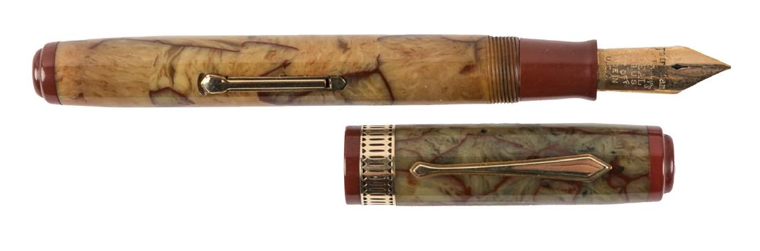 WATERMAN Onxy PATRICIAN Celluloid Fountain Pen, c.1929 (1 of 1)