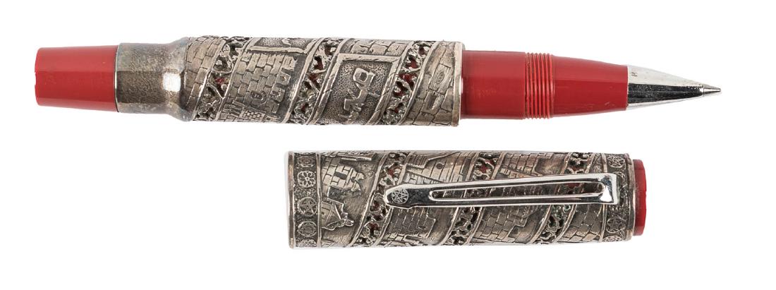 OMAS Sterling Silver JERUSALEM Ltd Rollerball Pen (1 of 1)