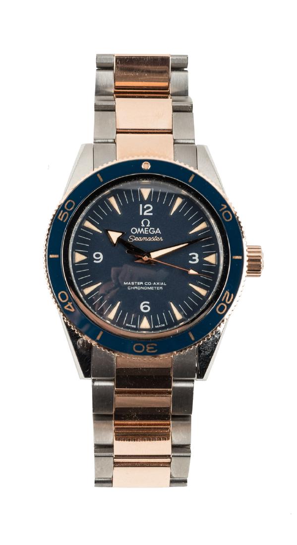 OMEGA Seamaster 300 TITANIUM & ROSE GOLD Co-Axial (1 of 4)