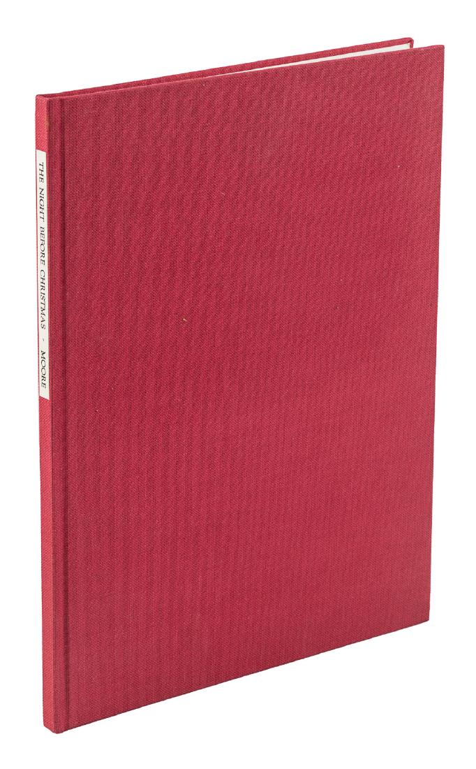 Clement C. Moore The Night Before Christmas 1/26: Heading: Author: Moore, Clement C. Title: The Night Before Christmas, Or: Account of a Visit From St. Nicholas Place Published: Los Angeles Publisher:Arundel Press Date Published: 1984