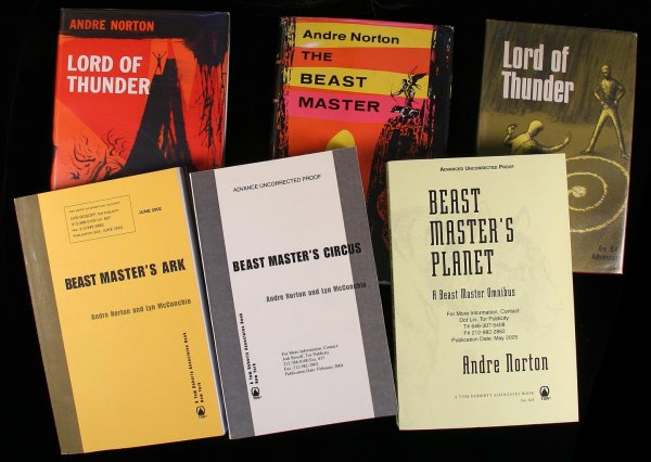 Andre Norton Beast Master series - lot of 6 books