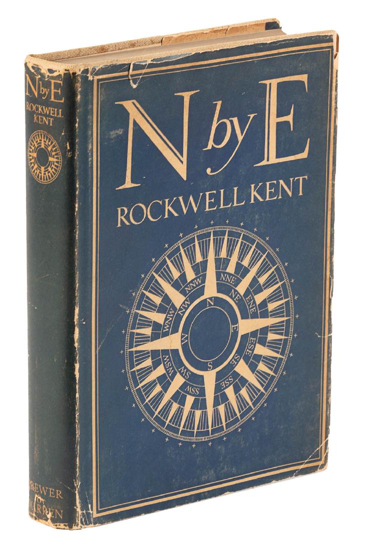 N by E, Rockwell Kent, signed (1 of 4)