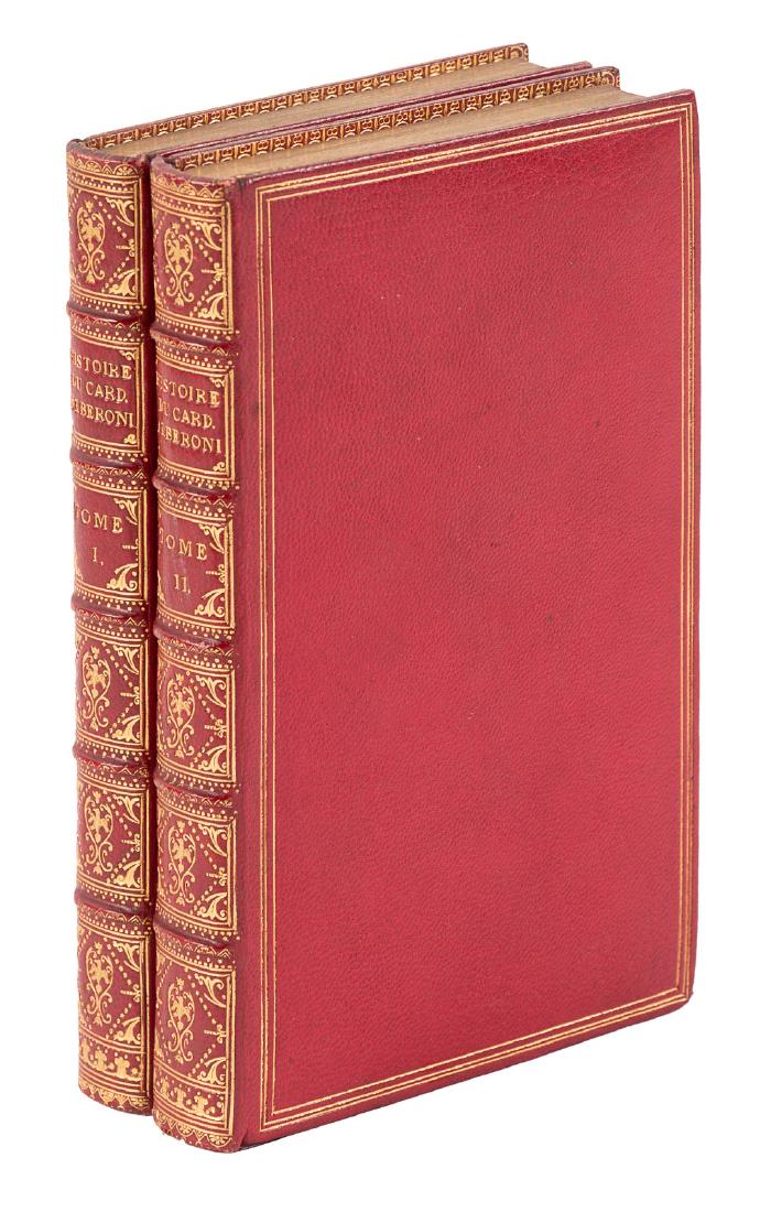 History of Cardinal Alberoni w/folding plans 1720 (1 of 2)