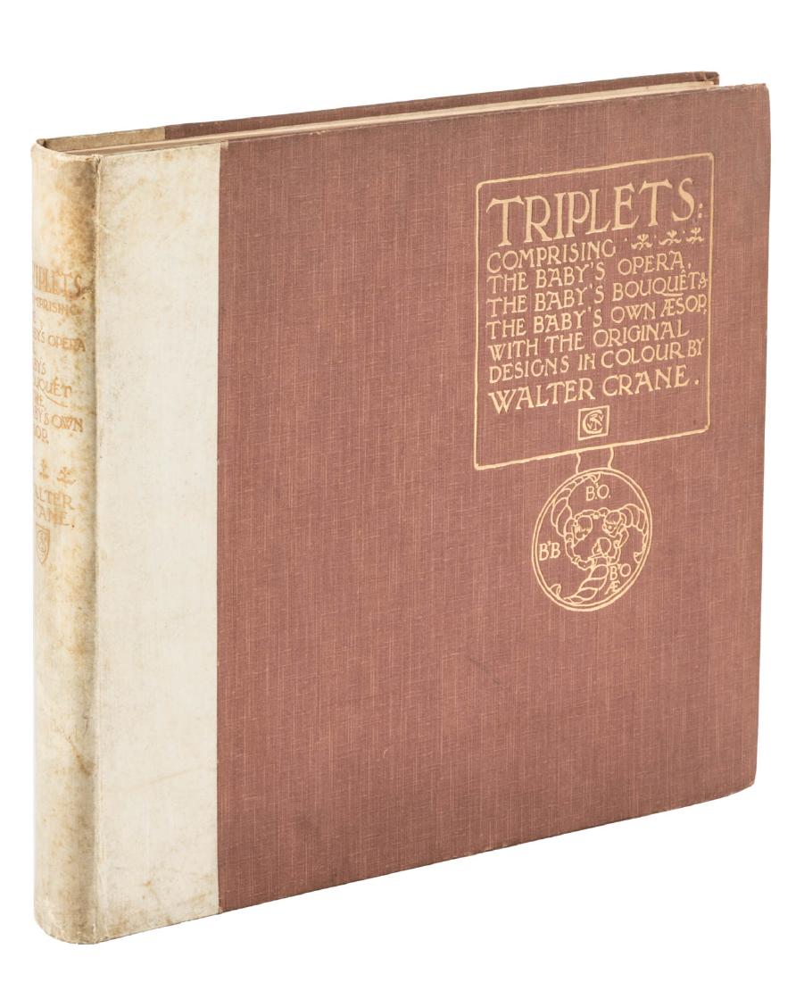 Walter Crane The Triplets 1/750 copies (1 of 6)