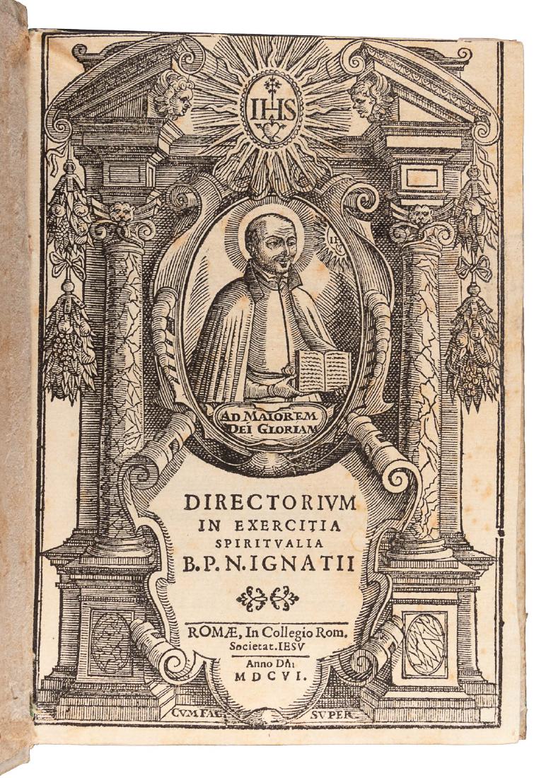 St Ignatius of Loyola's Spiritual Exercises 1606 (1 of 2)