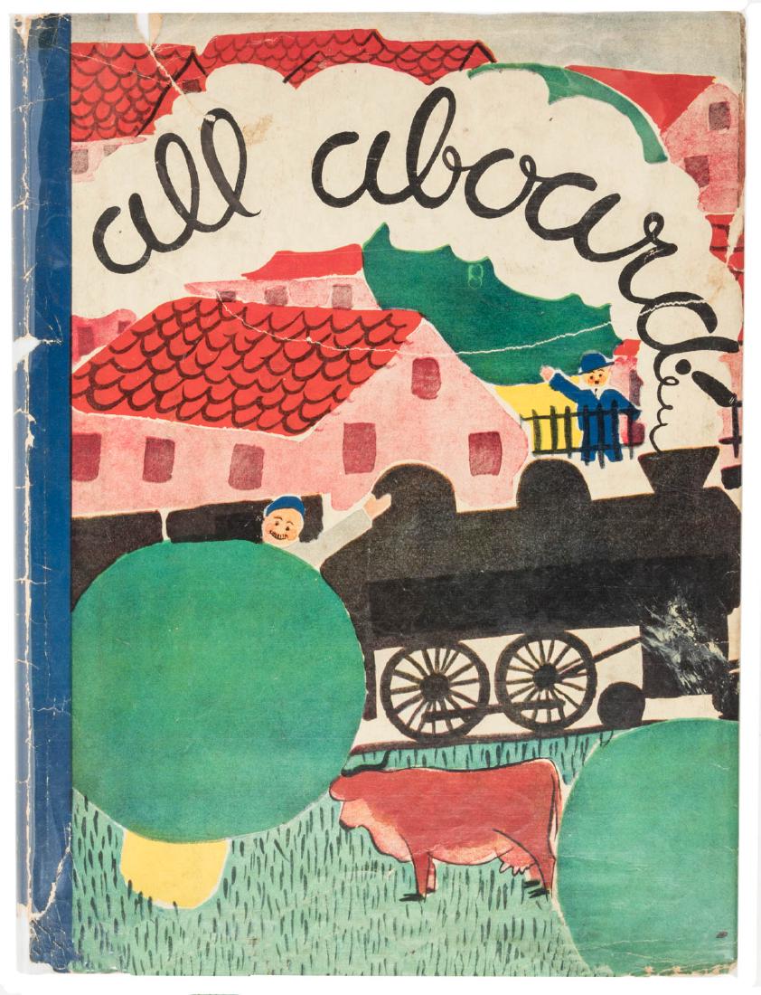 Roger Duvoisin's All Aboard!: Heading: Author: Duvoisin, Roger Title: All Aboard! Place Published: New York Publisher:Grosset & Dunlap Date Published: [1935] Description: With color and b&w illustration