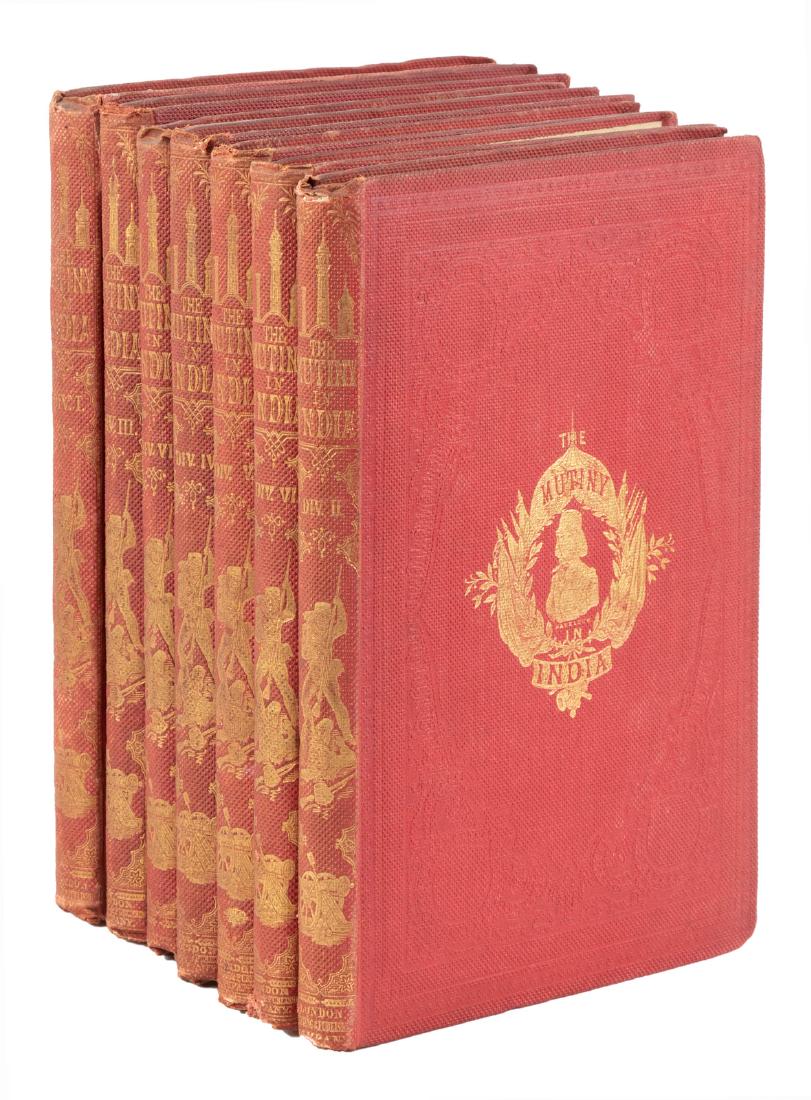 Indian Mutiny with engraved plates (1 of 5)