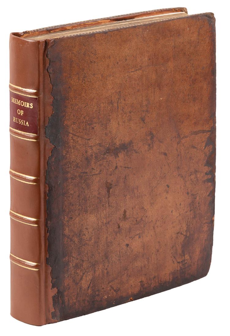 Memoirs of Russia w/10 maps 1770: Heading: Author: Manstein, Christoph Hermann Von Title: Memoirs of Russia, Historical, Political, and Military, from the Year M DCC XXVII, to M DCC XLIV. A Period comprehending many remarkable Events.