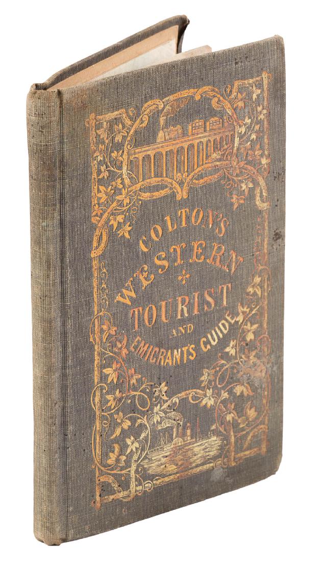 Guide to Mid-West with map, 1850 (1 of 4)