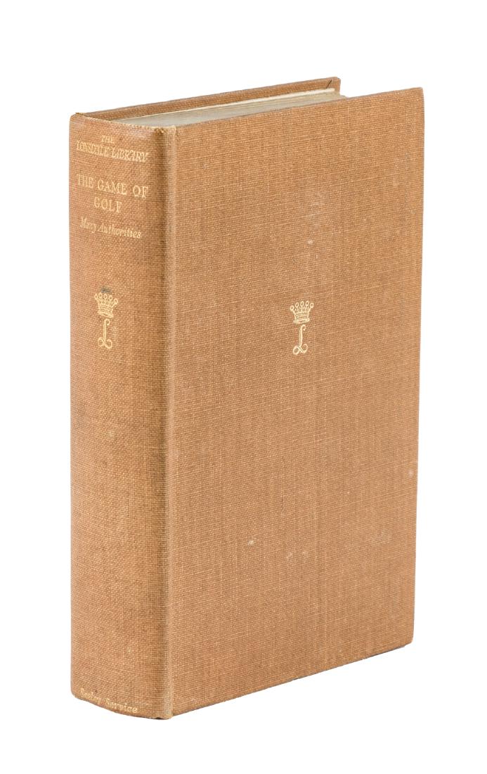 The Game of Golf....Lonsdale Library, Vol. IX (1 of 1)