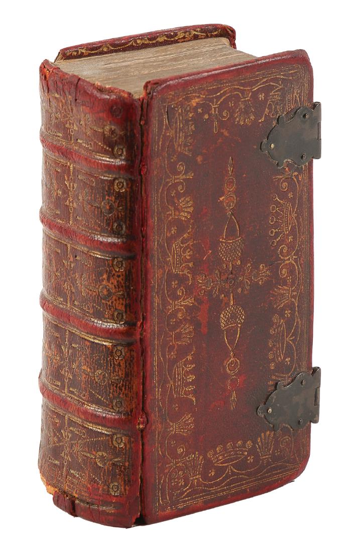 Holy Bible finely bound 1653 (1 of 3)