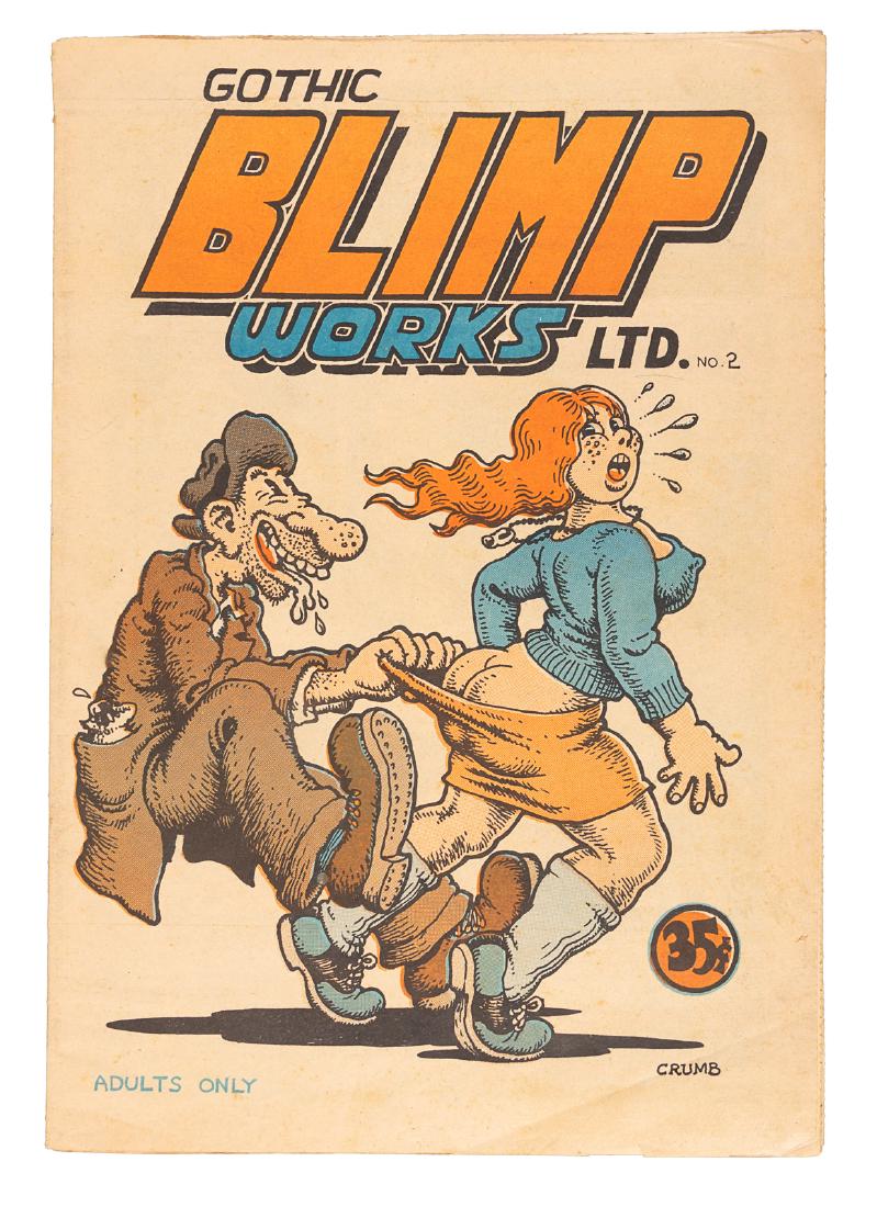R. Crumb and others in Gothic Blimp Works Ltd.: Heading: (Underground Comix) Author: Bodé, Vaughn, editor Title: Gothic Blimp Works Ltd. No. 2 Place Published: New York Publisher:Peter Leggieri Date Published: 1969 Description: <