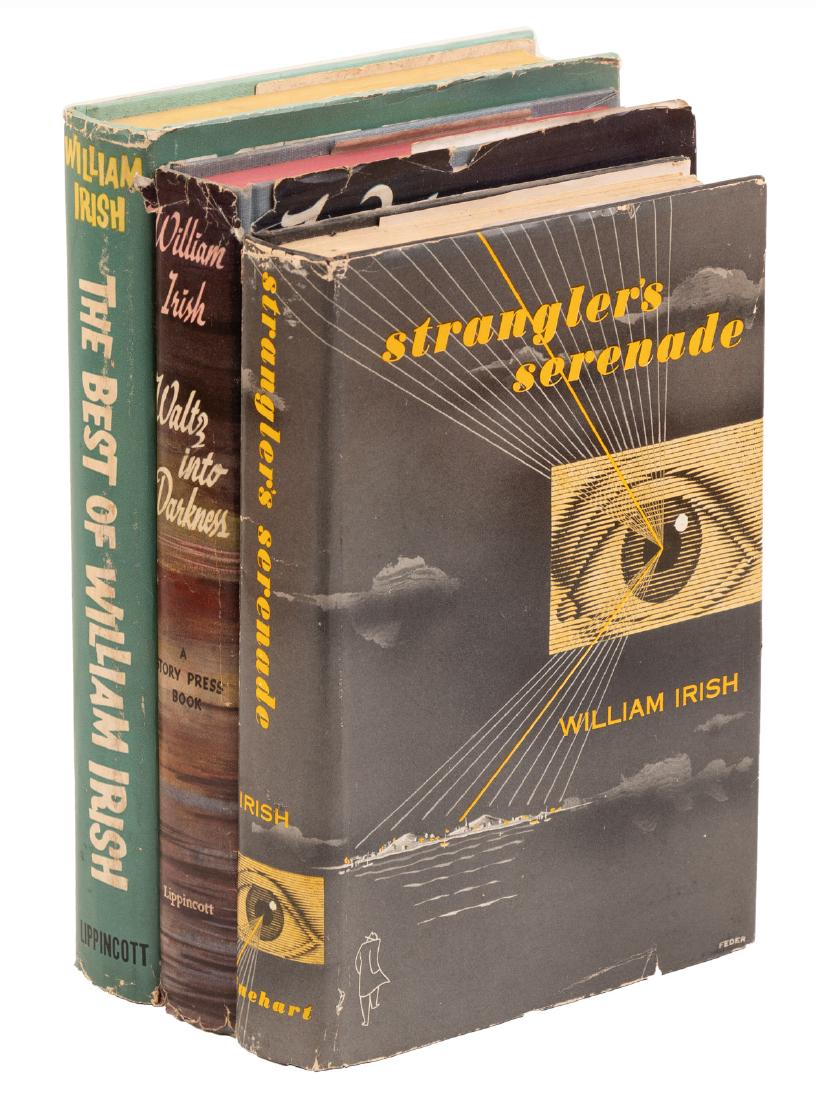 Three novels by William Irish aka Cornell Woolrich (1 of 4)