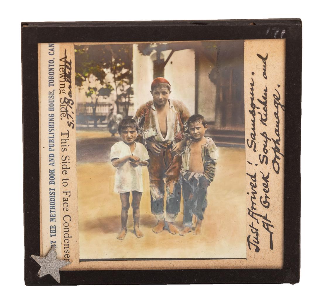 Lantern slides of Armenian genocide & Turkey (1 of 9)