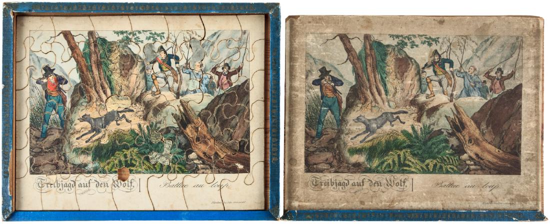 Scarce early jigsaw puzzle or dissection (1 of 1)