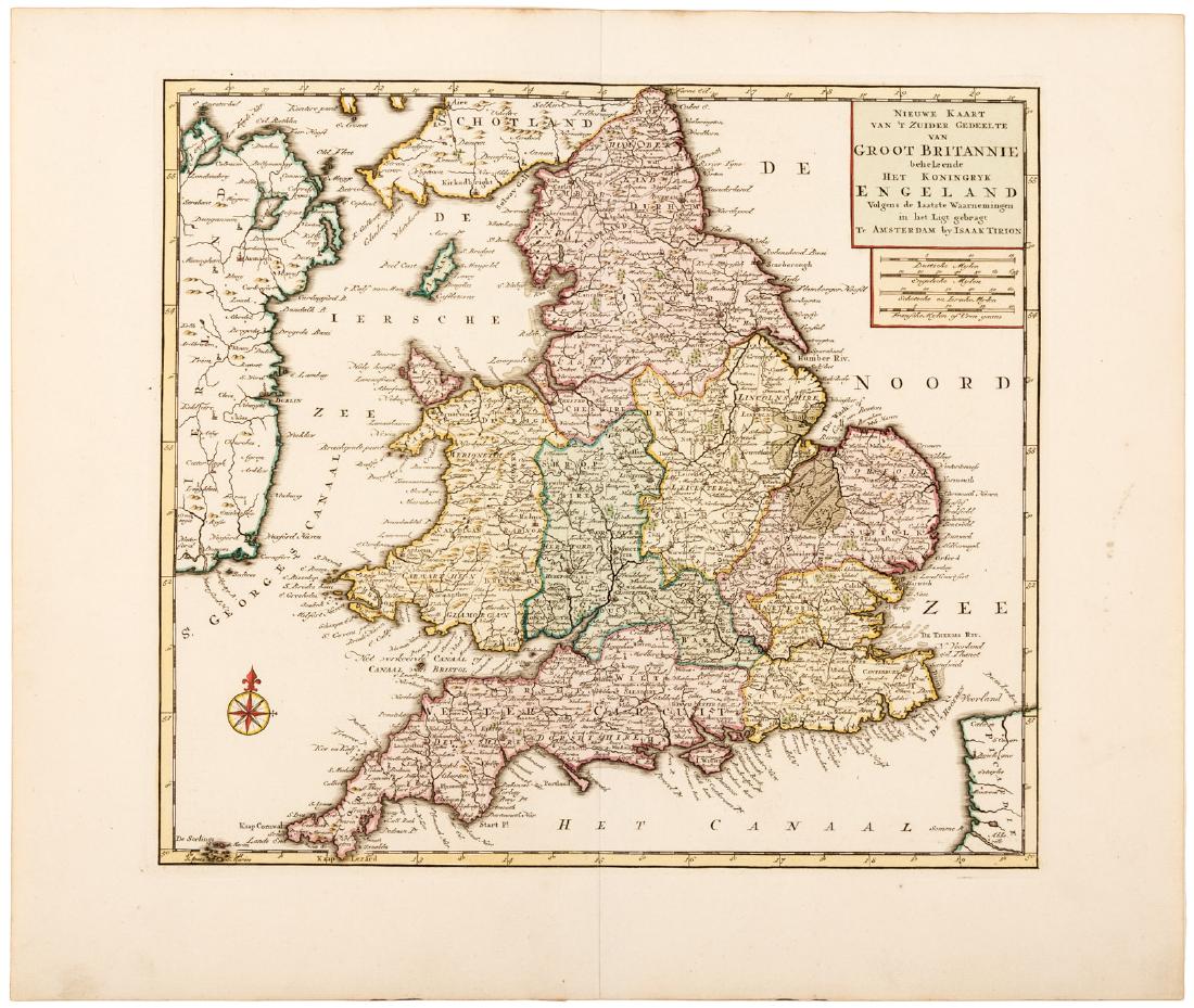 Map of England & Wales 1760 (1 of 1)