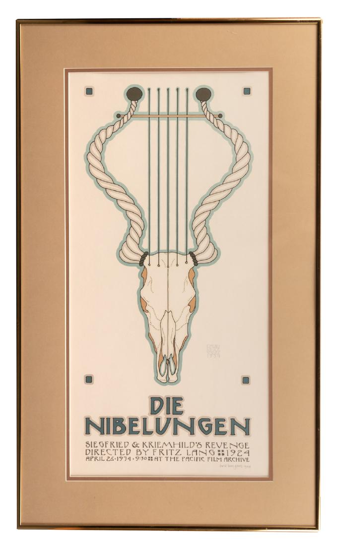 David Lance Goines Die Nibelungen signed (1 of 1)