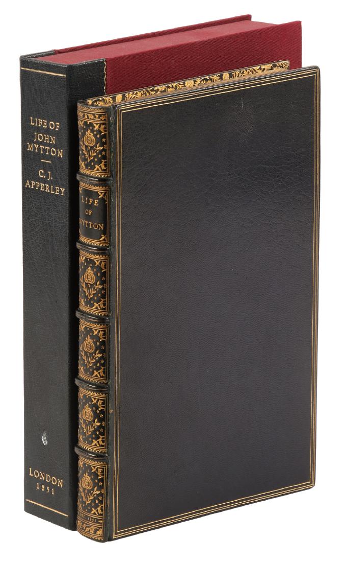 Memoirs of the Life of the late John Mytton, Esq.: Heading: Author: Nimrod [Apperley, Charles James] Title: Memoirs of the Life of the late John Mytton, Esq., of Halson, Shropshire, formerly M.P. for Shrewsbury, High Sheriff for the Counties of Salop