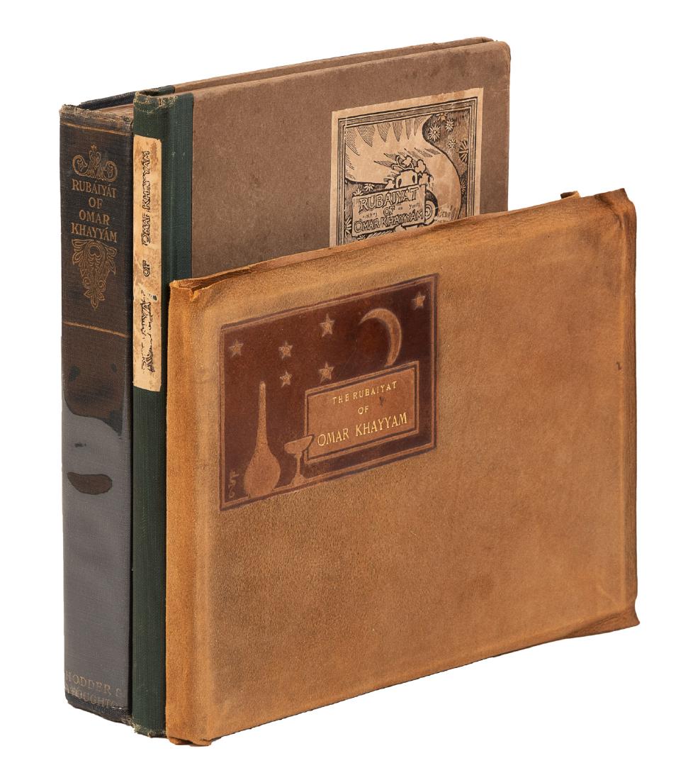 Three editions of The Rubaiyat of Omar Khayyam (1 of 1)
