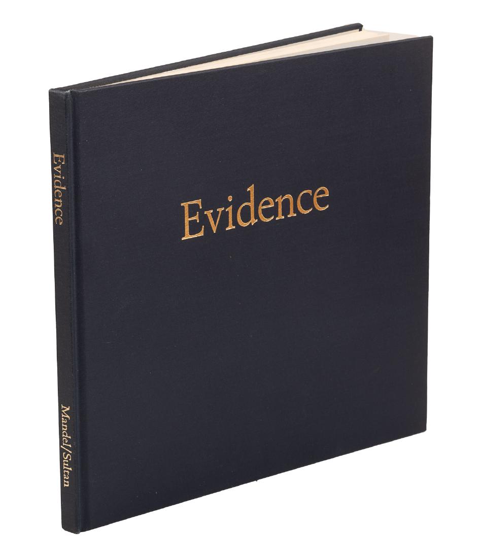 Signed by Larry Sultan and Mike Mandel: Heading: Author: Sultan, Larry and Mike Mandel Title: Evidence Place Published: Greenbrae, CA Publisher:Clatworthy Colorvues Date Published: 1977 Description: [71] pp. Afte