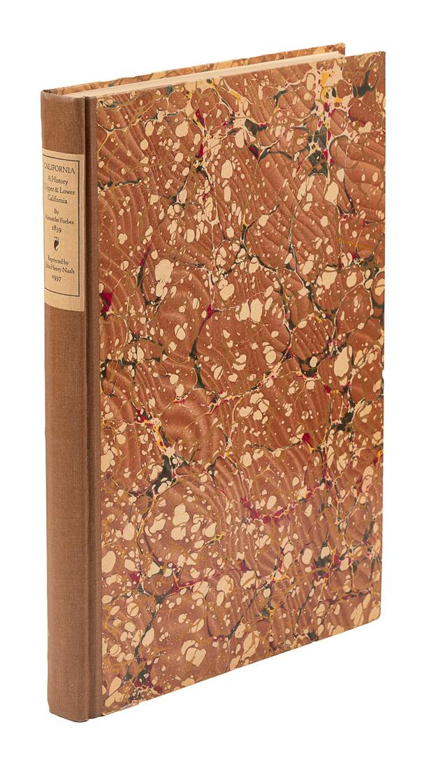 Forbes History of Upper and Lower California (1 of 1)