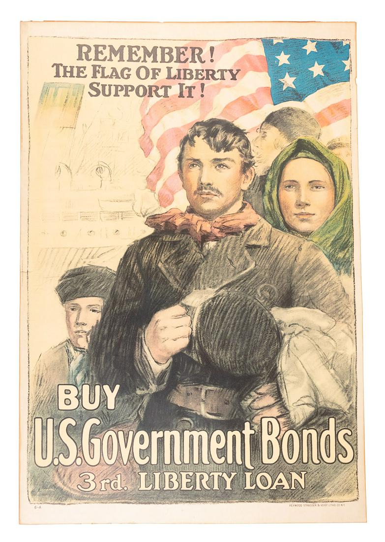 WWI poster featuring immigrants (1 of 1)