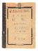 Notebook of Japanese officer on aircraft carrier during