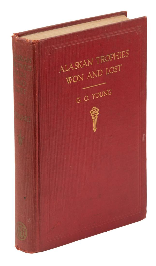 Alaskan Trophies Won and Lost: Heading: Author: Young, G.O. Title: Alaskan Trophies Won and Lost Place Published: Boston Publisher:Christopher Publishing House Date Published: [1928] Description: 248 pp.