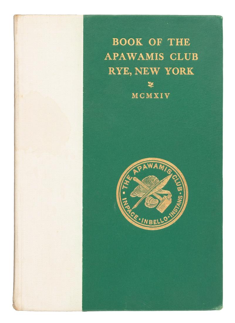 Book of the Apawamis Club, 1914 (1 of 1)