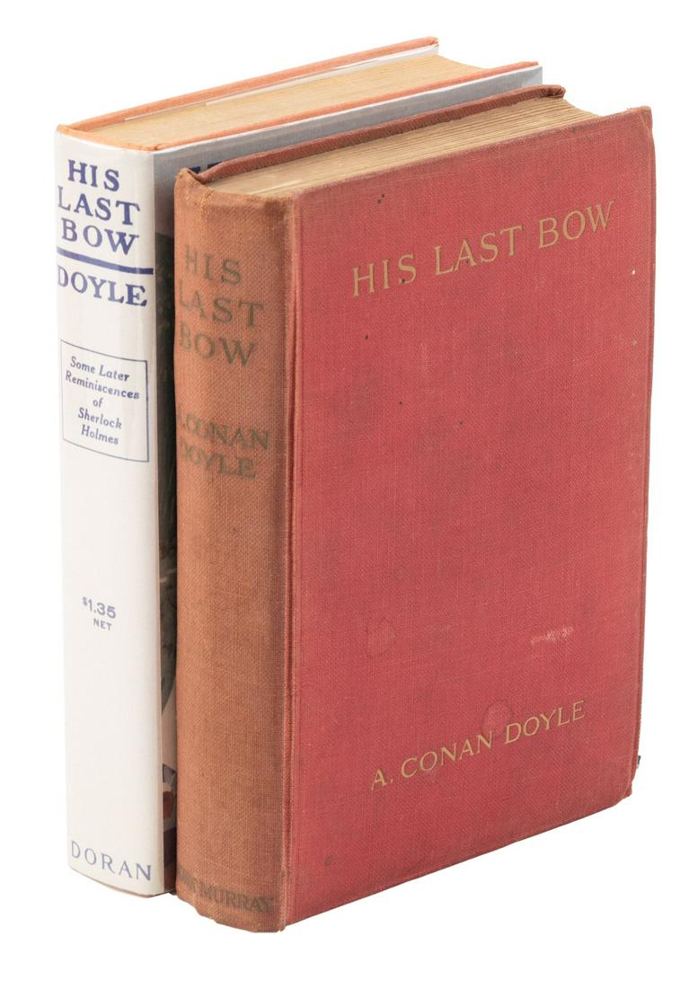 A.C. Doyle His Last Bow, 2 editions (1 of 2)